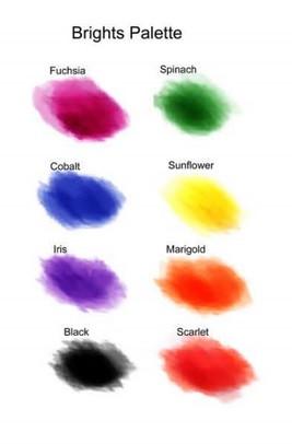 Bluebird Brights Ink Palette
